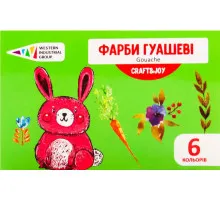 Краски Craft&Joy Гуашь 221031/Cr 6 цветов