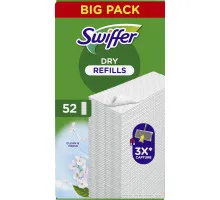 Сухі серветки для підлоги Swiffer 52 шт