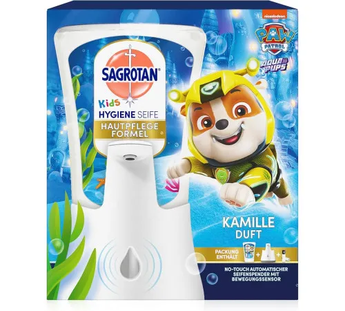 Дозатор для мыла Sagrotan No Touch Kids + запаска