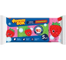 Губка для посуды Фрекен Бок Strawberry 5 шт