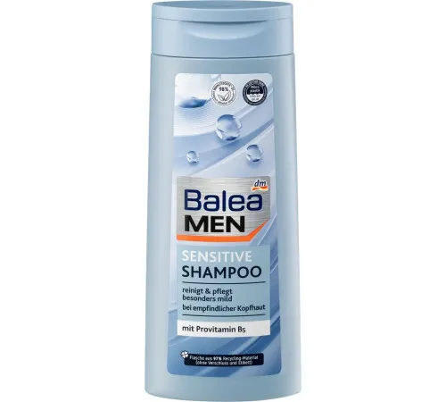 Шампунь для волос Balea Men Sensitive 300 мл Шампунь для волос Balea Men Sensitive 300 мл