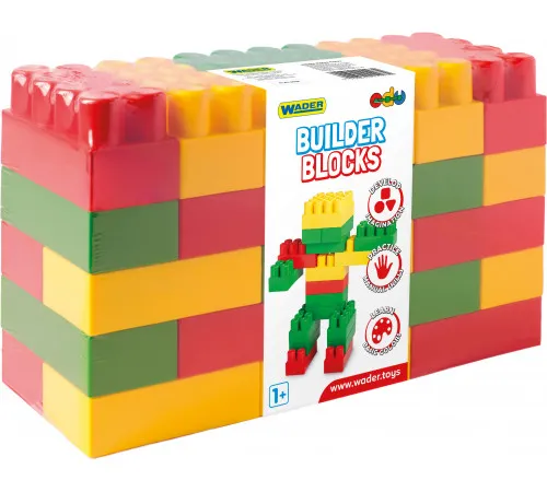 Конструктор Wader Builder Blocks 41585 30 элементов