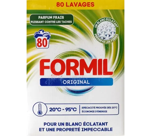 Пральний порошок Formil Original 5.2 кг 80 циклів прання Пральний порошок Formil Original 5.2 кг 80 циклів прання