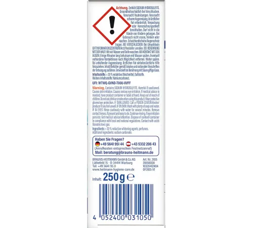 Отбеливатель Heitmann 250 г