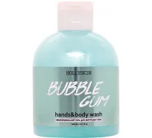 Увлажняющий гель для мытья рук и тела Hollyskin Bubble Gum 300 мл