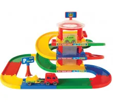 Игровой набор Wader 53030 Гараж 3 этажа