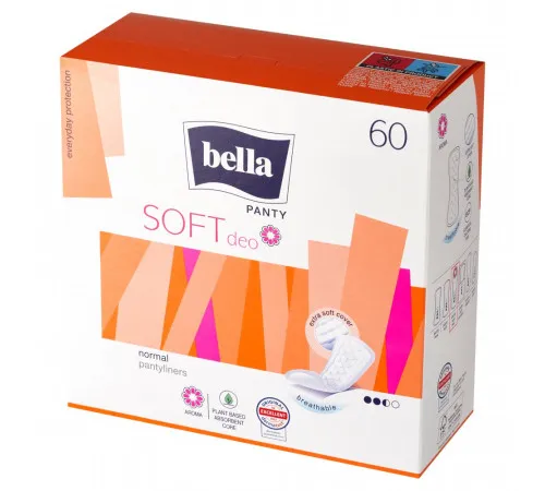 Ежедневные гигиенические прокладки Bella Panty Soft Deo Fresh 60 шт