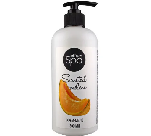 Рідке крем-мило Effect Spa Scented Melon з дозатором 500 мл Рідке крем-мило Effect Spa Scented Melon з дозатором 500 мл
