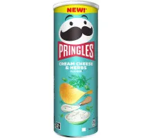 Чіпси Pringles Cream Cheese & Herbs 165 г