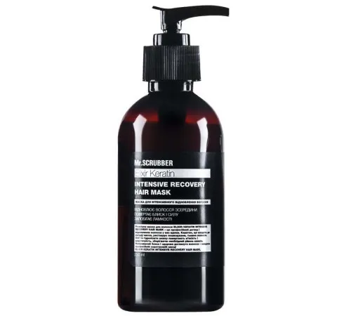 Маска для відновлення волосся Mr. Scrubber Elixir Keratin 250 мл Маска для відновлення волосся Mr. Scrubber Elixir Keratin 250 мл