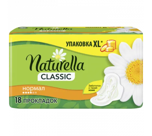 Гигиенические прокладки Naturella Classic Normal 18 шт Гигиенические прокладки Naturella Classic Normal 18 шт