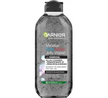 Гель-вода з вугіллям Garnier Пюр Актив для очищення шкіри обличчя схильної до появи чорних цяток 400 мл
