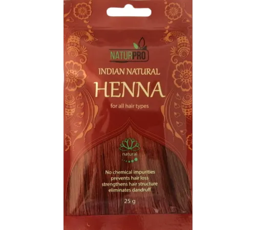 Хна индийская натуральная NaturPro 25 г