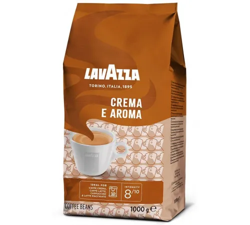 Кава в зернах Lavazza Crema e Aroma 1 кг Кава в зернах Lavazza Crema e Aroma 1 кг