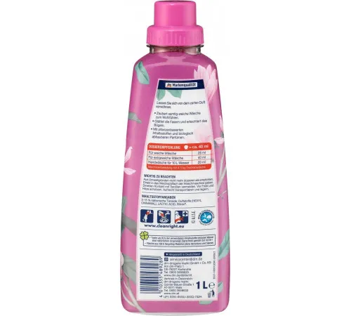 Ополаскиватель для тканей Denkmit Sanfte Frische 1 л Ополаскиватель для тканей Denkmit Sanfte Frische 1 л