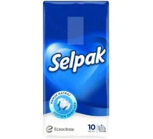 Носові хустинки Selpak Cotton 4-ох шарові 10 шт