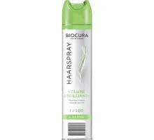 Лак для волосся Biocura Volume & Brillance фіксація 4 300 мл