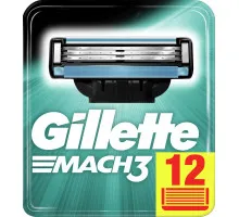 Змінні касети для гоління Gillette Mach3 12 шт (ціна за 1шт)