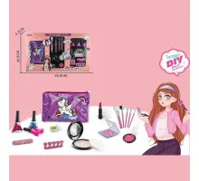 Набір косметики HZ 034 Make up Gift (набір для манікюру, помада, рум'яна, пудра, пензлі)