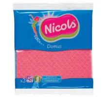 Салфетки целлюлозные Nicols Domus 3 шт
