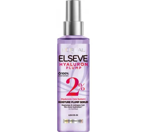 Сыворотка-филлер L\'Oreal Paris Elseve Hyaluron Plump 150 мл Сыворотка-филлер L\'Oreal Paris Elseve Hyaluron Plump 150 мл