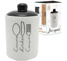 Емкость керамическая для сыпучих продуктов Bon appetit 700-12-17 520 мл