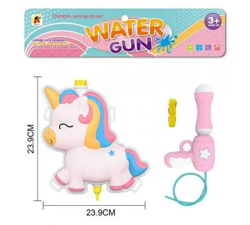 Водный насос с баллоном 3031-1 Water Gun Единорожка Водный насос с баллоном 3031-1 Water Gun Единорожка