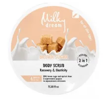 Скраб для тела Milky Dream с Коричневым сахаром и Абрикосовой косточкой 320 г