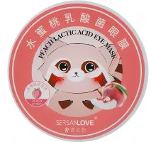 Гидрогелевые патчи под глаза Sersanlove Peach Lactic Acid Eye Mask 60 шт 90 г