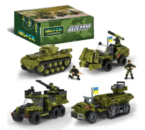 Конструктор Iblock PL-921-427 Армия Конструктор Iblock PL-921-427 Армия