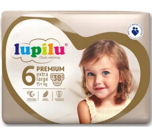 Подгузники Lupilu Premium 6 (15+ кг) 38 шт Подгузники Lupilu Premium 6 (15+ кг) 38 шт