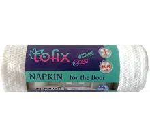 Ганчірка для підлоги Tofix Premium біла 50 х 60 см