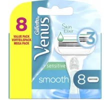 Сменные картриджи для бритья Venus Smooth Sensitive 8 шт (цена за 1шт)