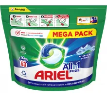 Гелевые капсулы для стирки Ariel Mountain Spring 63 шт (цена за 1 шт)