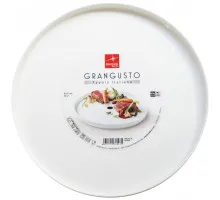 Блюдо кругле з бортиком Bormioli Rocco 410711MDF Grangusto 27 см
