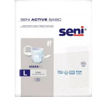 Подгузники-трусики для взрослых Seni Active Basic Large 100-135 см 30 шт