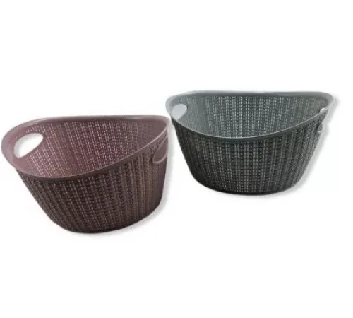 Кошик овальний в'язка Uсsan Plastik М-069 9 л 35х29х18.5 см Кошик овальний в'язка Uсsan Plastik М-069 9 л 35х29х18.5 см