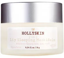 Відновлювальна нічна маска-бальзам для губ Hollyskin Lip Sleeping Mask & Balm 16 г