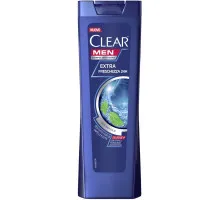 Шампунь Clear Men против перхоти для мужчин Ледяная свежесть Ментола 225 мл