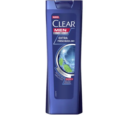 Шампунь Clear Men против перхоти для мужчин Ледяная свежесть Ментола 225 мл Шампунь Clear Men против перхоти для мужчин Ледяная свежесть Ментола 225 мл