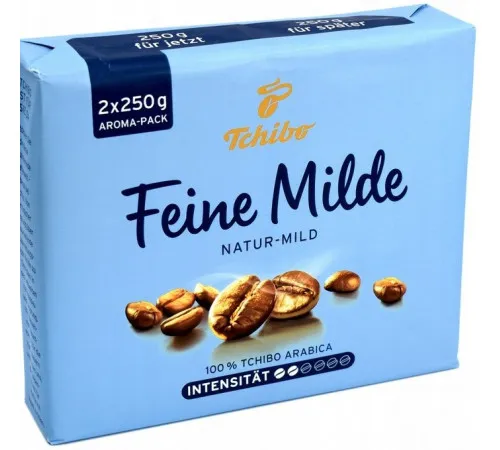 Кофе молотый Tchibo Feine Milde 250 г (цена за 1 пачку)