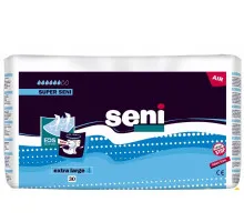 Подгузники для взрослых Seni Super Extra Large Air 130-170 см 30 шт
