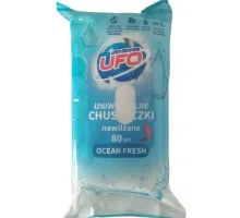 Влажные салфетки для уборки UFO Ocean Fresh 80 шт