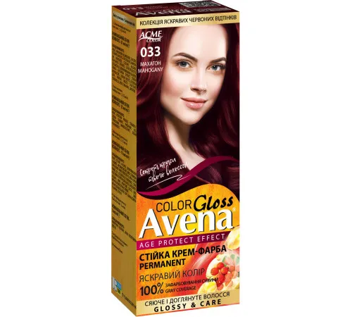 Фарба для волосся Acme Color Avena 033 Махагон Фарба для волосся Acme Color Avena 033 Махагон