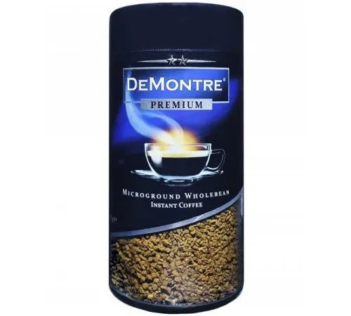Кофе растворимый DeMontre Premium 200 г Кофе растворимый DeMontre Premium 200 г