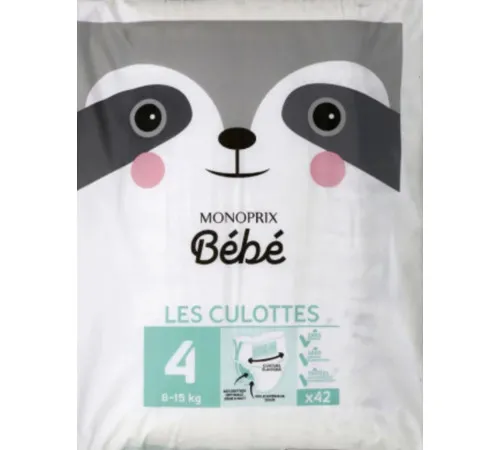 Підгузки-трусики Monoprix Bebe 4 (8-15 кг) 42 шт