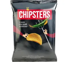 Чіпси Chipster's Пекельний халапеньо 110 г