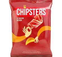 Чіпси Chipster's Бекон 110 г