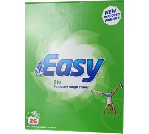 Стиральный порошок Easy Bio 1768 г 26 циклов стирки Стиральный порошок Easy Bio 1768 г 26 циклов стирки