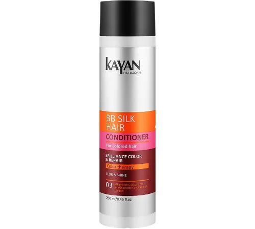 Кондиціонер Kayan Professional BB Silk Hair для Фарбованого волосся 250 мл Кондиціонер Kayan Professional BB Silk Hair для Фарбованого волосся 250 мл